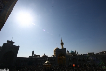 عزاداران حضرت امیرالمؤمنین علی (ع) در معیت مرجع عالیقدرحضرت آیت الله العظمی صافی گلپایگانی، مشهد مقدس