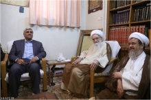 گزارش تصویری: دیدار آقای دكتر محمد فرهادي؛ وزیر علوم، تحقیقات و فناوری با مرجع عالیقدر حضرت آیت الله العظمی صافی گلپایگانی