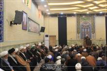 گزارش تصویری مراسم سوگواری سالروز شهادت حضرت زینب کبری سلام الله علیها -نیمه رجب المرجب ۱۴۴۵ -حسینیه آیت الله العظمی صافی گلپایگانی قدس سره