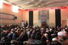 گزارش تصویری مراسم سوگواری سالروز شهادت حضرت زینب کبری سلام الله علیها -نیمه رجب المرجب ۱۴۴۵ -حسینیه آیت الله العظمی صافی گلپایگانی قدس سره