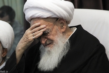 گزارش تصویری : مراسم عزاداری شهادت حضرت امام محمدباقر (ع) با حضور حضرت آیت‌الله العظمی صافی گلپایگانی