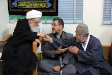گزارش تصویری : دیدار جمعی از اساتید و دانشجویان فعال در عرصه فرهنگی، پژوهشی و علمی از کشور کره با حضرت آیت‌الله العظمی صافی گلپایگانی