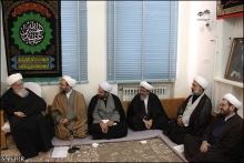 گزارش تصویری : دیدار اساتید مرکز تخصصی علم کلام با حضرت آیت‌الله العظمی صافی گلپایگانی