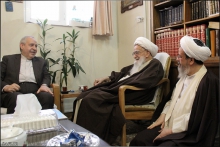 گزارش تصویری : دیدار وزیر آموزش و پرورش با حضرت آیت الله العظمی صافی گلپایگانی