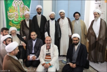 گزارش تصویری : دیدار بنیاد پژوهش و نشر مسجد مقدس جمکران با حضرت آیت الله العظمی صافی گلپایگانی