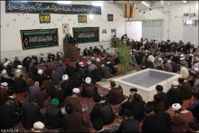 گزارش تصویری : عزاداری شهادت امام موسی کاظم (ع) با حضور حضرت آیت الله العظمی صافی گلپایگانی