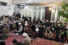 مراسم عزاداری شهادت امام حسن عسکری (ع)  با حضور آیت الله العظمی صافی گلپایگانی