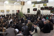 مراسم عزاداری حضرت معصومه (س) در دفتر حضرت آیت الله العظمی صافی گلپایگانی