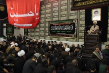 مجلس عزاداری اربعین حسینی در دفتر مرجع عالیقدر حضرت آیت الله العظمی صافی گلپایگانی مدظله‌العالی