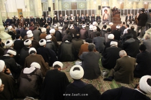 مجلس بزرگداشت رحلت حجة الإسلام و المسلمین آقای حاج سید جعفر خوانساری ره از طرف مرجع عالیقدر حضرت آیت الله العظمی صافی گلپایگانی دامت برکاته در مسجد امام حسن عسکری علیه‌السلام