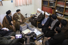 گزارش تصویری: اعضای ستاد بزرگداشت مرحوم آیت‌الله آقا سید محدباقر دُرچه‌ای (ره)