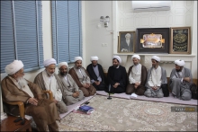 دیدار فعالان عرصه مهدویت با حضرت آیة الله العظمی صافی گلپایگانی.