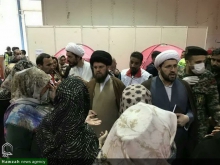 گزارش تصویری : بازدید هیئت اعزامی از سوی دفتر حضرت آیت الله العظمی صافی گلپایگانی از مناطق سیل زده استانهای گلستان و مازندران