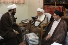 گزارش تصویری: رونمایی از کتاب ارزشمند "النهضه الحسینیه و علم الامام علیه السلام"