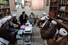 گزارش تصویری: دیدار مدیران مرکز موضوع شناسی احکام فقهی با حضرت آیت الله العظمی صافی گلپایگانی