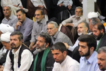 گزارش تصویری: گردهمایی ائمه جماعات، مبلغین، مسئولین ومداحان هیئات استان قم در دفتر مرجع عالیقدر حضرت آیت الله العظمی صافی گلپایگانی