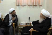 گزارش تصویری:‌دیدار رئیس کل دادگستری و دادستان قم با حضرت آیت‌الله العظمی صافی گلپایگانی