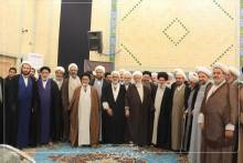 گزارش تصویری دیدار جمعی از علمای گلپایگان در آستانه دومین سالگرد آیت الله العظمی صافی گلپایگانی قدس سره