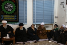 گزارش تصویری :  سوگواری رحلت حضرت محمد مصطفی (ص) و شهادت امام مجتبی (ع)، بیت حضرت آیت‌الله العظمی صافی گلپایگانی