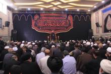 گزارش تصویری مراسم سوگواری حضرت سیدالشهداء علیه السلام باحضوز علماء و عموم شیفتگان اهل بیت علیهم السلام-حسینیه حضرت آیت الله العظمی صافی گلپایگانی قدس سره/چهارم محرم الحرام 1445