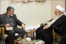 گزارش تصویری: دیدار دکتر هشام قریسه، ریاست دانشگاه الزیتونه تونس؛ با حضرت آیت الله العظمی صافی گلپایگانی