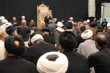 گزارش تصویری مراسم عزاداری هفتم صفر شهادت امام حسن مجتبی علیه السلام دفتر حضرت آیت الله العظمی صافی گلپایگانی قدس سره