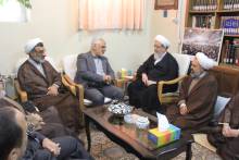 گزارش تصویری حضور دکتر محمد مهدی طهرانچی رئیس دانشگاه آزاد کشور در بیت حضرت آیت الله العظمی صافی گلپایگانی قدس سره