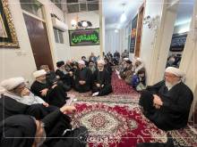 گزارش تصویری مراسم شهادت حضرت صدیقه طاهره سلام الله علیها-بیت مرجع ولائی آیت الله العظمی صافی گلپایگانی قدس سره - فاطمیه اول شب های ۱۳ و ۱۴ و ۱۵ جمادی الاولی ۱۴۴۵