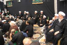 گزارش تصویری مراسم عزاداری سه روز آخر ماه صفر در دفتر حضرت آیت الله العظمی صافی گلپایگانی قدس سره