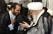 برگزاری مراسم جشن ولادت حضرت ولی عصر عجل الله تعالی فرجه الشريف و عمامه‌گذاری 15 تن از طلاب حوزه علمیه قم