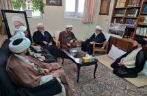 دیدار دکتر احمد واعظی ریاست دفترتبلیغات اسلامی با استاد حاج شیخ محمدحسن صافی گلپایگانی
