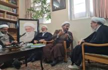 دیدار دکتر احمد واعظی ریاست دفترتبلیغات اسلامی با استاد حاج شیخ محمدحسن صافی گلپایگانی