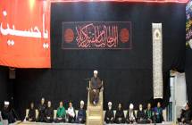 مراسم روضه حضرت سیدالشهداء علیه السلام باحضور علماء و عموم شیفتگان اهل بیت علیهم السلام-دفتر حضرت آیت الله العظمی صافی گلپایگانی قدس سره/هشتم محرم 1444