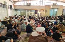 گزارش تصویری مراسم عزاداری شهادت حضرت جوادالائمه علیه السلام در دفتر آیت الله العظمی صافی قدس سره