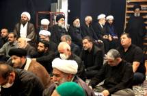 مراسم روضه حضرت سیدالشهداء علیه السلام باحضور علماء و عموم شیفتگان اهل بیت علیهم السلام-دفتر حضرت آیت الله العظمی صافی گلپایگانی قدس سره/یازدهم محرم 1444