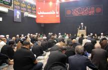 مراسم روضه حضرت سیدالشهداء علیه السلام باحضور علماء و عموم شیفتگان اهل بیت علیهم السلام-دفتر حضرت آیت الله العظمی صافی گلپایگانی قدس سره/یازدهم محرم 1444