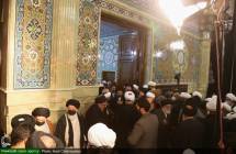 گزارش تصویری مراسم شب هفت حضرت آیت الله العظمی صافی گلپایگانی قدس سره در قم