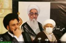 گزارش تصویری مراسم شب هفت حضرت آیت الله العظمی صافی گلپایگانی قدس سره در قم