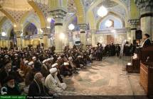 گزارش تصویری مراسم شب هفت حضرت آیت الله العظمی صافی گلپایگانی قدس سره در قم