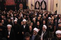 گزارش تصویری مراسم سوگواری حضرت سیدالشهداء علیه السلام باحضوز علماء و عموم شیفتگان اهل بیت علیهم السلام-حسینیه حضرت آیت الله العظمی صافی گلپایگانی قدس سره/نهم محرم الحرام 1445