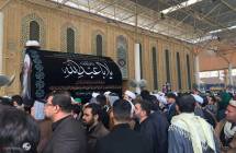 مراسم تشییع پیکر مطهر آیت الله العظمی صافی گلپایگانی در نجف اشرف