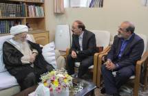 ‌اهدای پرچم بارگاه ملکوتی امیرالمؤمنین علیه السلام