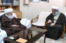 دیدار حجة الاسلام والمسلمین آقای رمضانی دبیر کل مجمع جهانی اهل البیت علیهم السلام 