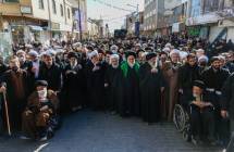 گزارش تصویری دسته بزرگ عزاداران فاطمی به دعوت مرجع عالیقدر آیت الله العظمی صافی گلپایگانی