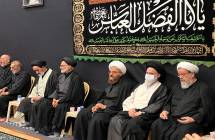 مراسم روضه حضرت سیدالشهداء علیه السلام باحضور علماء و عموم شیفتگان اهل بیت علیهم السلام-دفتر حضرت آیت الله العظمی صافی گلپایگانی قدس سره/دهم محرم 1444