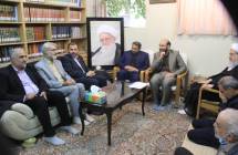 گزارش تصویری حضور دکتر مهدی اسلام پناه رئیس سازمان ملی استاندارد ایران در بیت حضرت آیت الله العظمی صافی گلپایگانی قدس سره الشریف