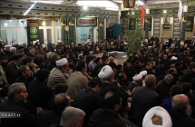 مراسم عزاداری عاشورای حسینی با حضور مرجع عالیقدر حضرت آیت الله العظمی صافی گلپایگانی