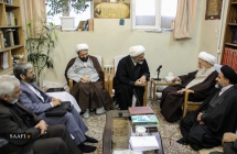 دیدار مدیر حوزه های علمیه خواهران با مرجع عالیقدر حضرت آیت الله العظمی صافی گلپایگانی مدظله العالی