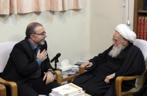 دیدار اعضای ستاد اربعین حسینی با حضرت آیت‌الله العظمی صافی گلپایگانی