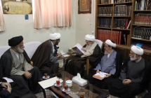 دیدار مدیران و نمایندگان مراکز پژوهشی حوزوی با حضرت آیت‌الله العظمی صافی گلپایگانی